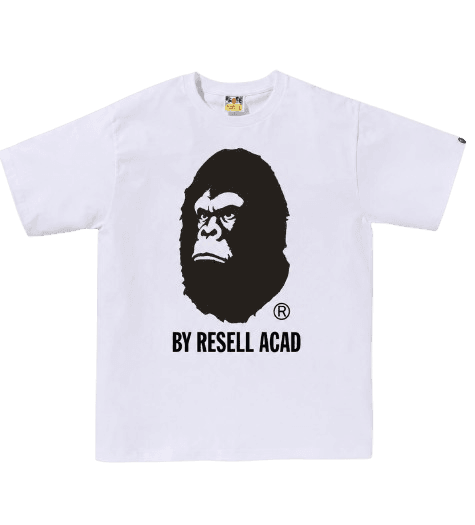 Baype Ape Head White/Black